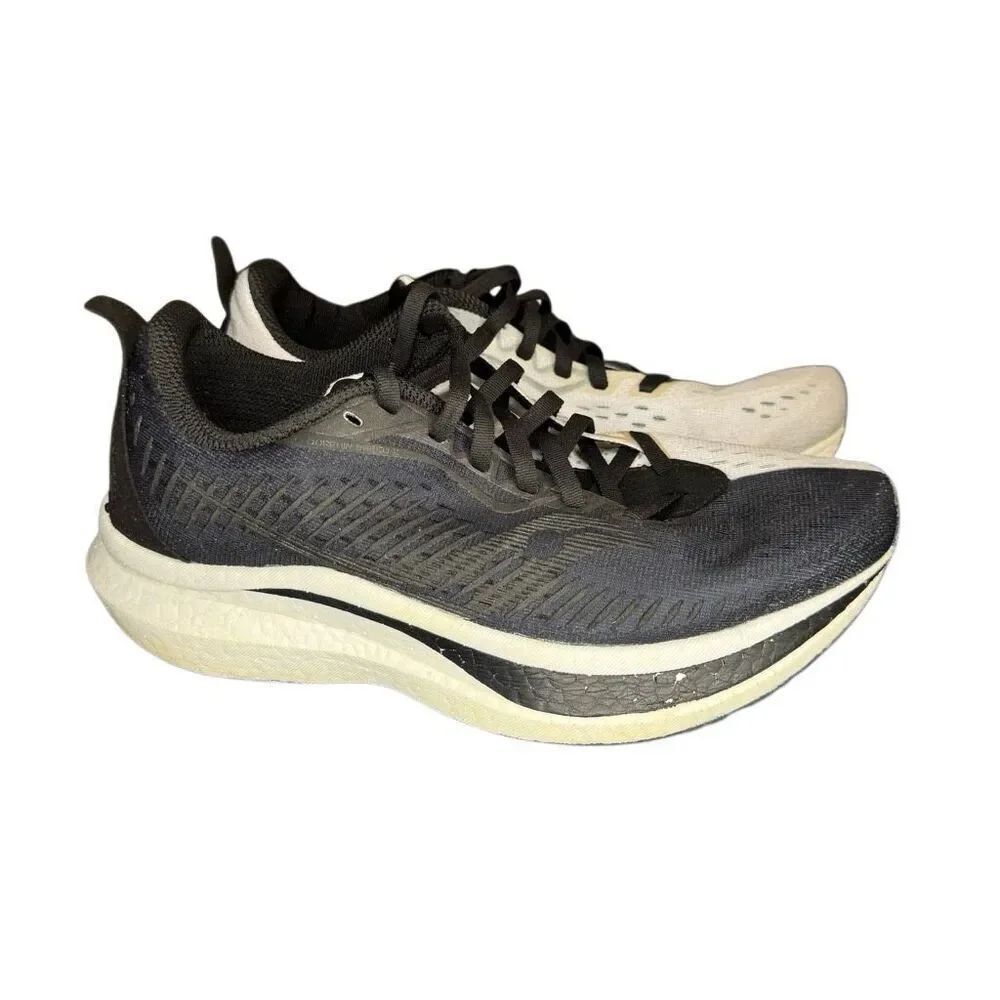 Saucony Endorphin Speed 2 Women's Size 8 Running Shoes Black White Oreo s10688-6